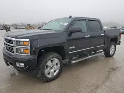 Salvage trucks for sale at Houston, TX auction: 2014 Chevrolet Silverado K1500 High Country