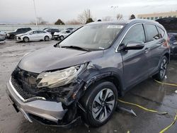 Vehiculos salvage en venta de Copart Littleton, CO: 2016 Honda CR-V Touring