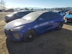 Salvage cars for sale at San Martin, CA auction: 2019 Hyundai Ioniq Blue