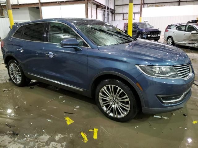 2018 Lincoln MKX Reserve