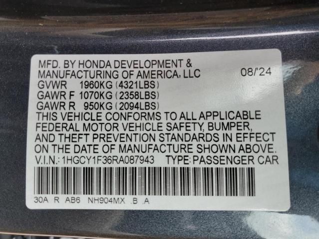 2024 Honda Accord EX