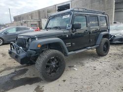 Salvage cars for sale at Fredericksburg, VA auction: 2018 Jeep Wrangler Unlimited Sport