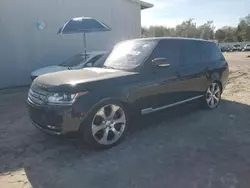 Salvage cars for sale from Copart Apopka, FL: 2017 Land Rover Range Rover Supercharged