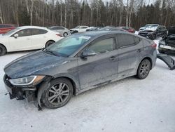 Salvage cars for sale from Copart Cookstown, ON: 2018 Hyundai Elantra SEL