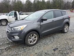 Salvage cars for sale from Copart Gainesville, GA: 2019 Ford Escape SE