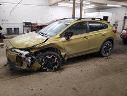 Salvage cars for sale at Ham Lake, MN auction: 2021 Subaru Crosstrek Limited