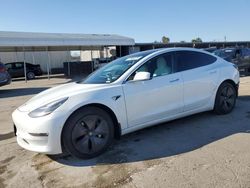 Salvage cars for sale at Fresno, CA auction: 2018 Tesla Model 3