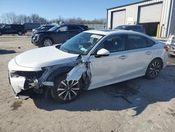 Salvage cars for sale at Duryea, PA auction: 2022 Honda Civic EX