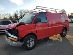 Chevrolet salvage cars for sale: 2017 Chevrolet Express G2500