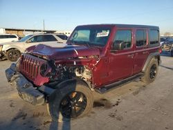 Jeep Wrangler Unlimited Sport salvage cars for sale: 2021 Jeep Wrangler Unlimited Sport