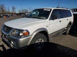 Mitsubishi salvage cars for sale: 2002 Mitsubishi Montero Sport XLS