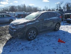 Salvage cars for sale at Chalfont, PA auction: 2018 Honda CR-V EX