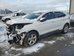 Salvage cars for sale at Duryea, PA auction: 2017 Ford Edge SE