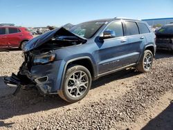 Jeep salvage cars for sale: 2021 Jeep Grand Cherokee Limited