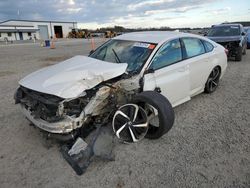 Salvage cars for sale at Lumberton, NC auction: 2020 Honda Accord Sport