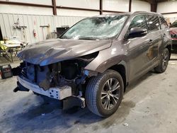 Salvage cars for sale at Spartanburg, SC auction: 2019 Toyota Highlander LE