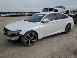 Honda salvage cars for sale: 2018 Honda Accord Sport