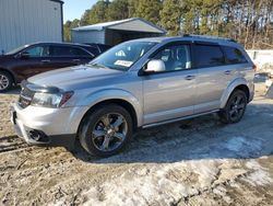 Salvage cars for sale from Copart Cleveland: 2015 Dodge Journey Crossroad