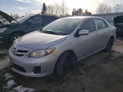 Toyota Corolla Base salvage cars for sale: 2011 Toyota Corolla Base