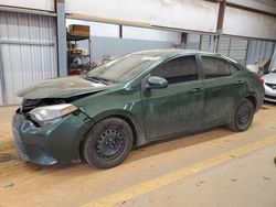 Salvage cars for sale at Mocksville, NC auction: 2014 Toyota Corolla L