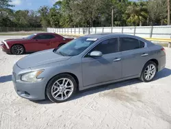 Nissan salvage cars for sale: 2010 Nissan Maxima S