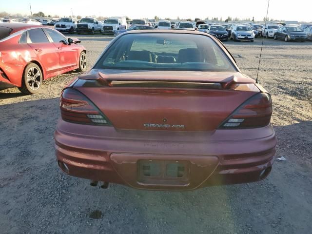 2001 Pontiac Grand AM SE1