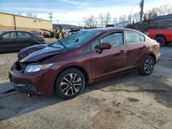 Honda Civic Vehiculos salvage en venta: 2015 Honda Civic EX