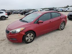 Vehiculos salvage en venta de Copart Houston, TX: 2016 KIA Forte LX