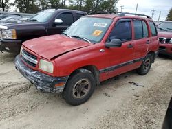 Salvage cars for sale at Midway, FL auction: 2002 Chevrolet Tracker