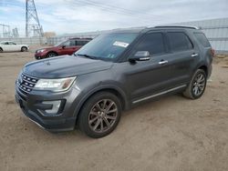 Salvage cars for sale at Adelanto, CA auction: 2016 Ford Explorer Limited