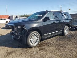 Salvage cars for sale at Homestead, FL auction: 2023 Cadillac Escalade Premium Luxury