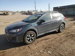 Salvage cars for sale from Copart Colorado Springs, CO: 2018 Subaru Crosstrek Premium