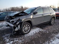 Salvage cars for sale at Chalfont, PA auction: 2019 Jeep Cherokee Latitude Plus