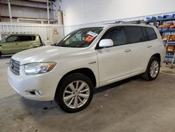 Toyota salvage cars for sale: 2008 Toyota Highlander Hybrid Limited