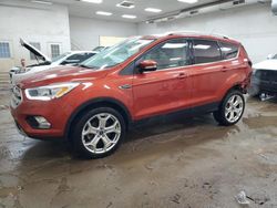 Salvage cars for sale at Davison, MI auction: 2019 Ford Escape Titanium