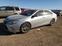 Salvage cars for sale at Greenwood, NE auction: 2016 Toyota Camry LE