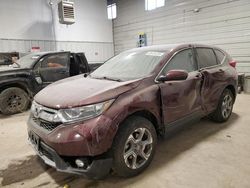 SUV salvage a la venta en subasta: 2018 Honda CR-V EXL