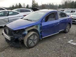 Salvage cars for sale at Graham, WA auction: 2021 Hyundai Ioniq SE