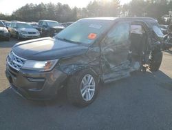 Salvage cars for sale from Copart Exeter, RI: 2019 Ford Explorer XLT