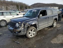 Salvage cars for sale at Ellwood City, PA auction: 2015 Jeep Patriot Latitude