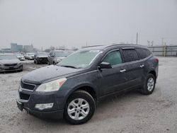 Salvage cars for sale at Des Moines, IA auction: 2010 Chevrolet Traverse LS