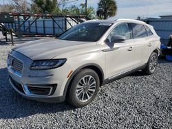 Salvage cars for sale at Riverview, FL auction: 2020 Lincoln Nautilus