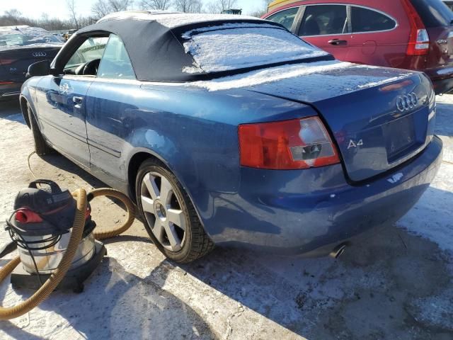 2005 Audi A4 1.8 Cabriolet