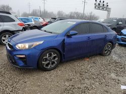 Salvage cars for sale at Columbus, OH auction: 2021 KIA Forte FE