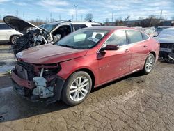 Chevrolet salvage cars for sale: 2018 Chevrolet Malibu LT