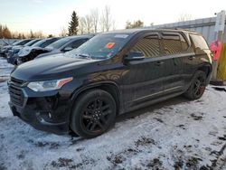 Salvage cars for sale from Copart Bowmanville, ON: 2019 Chevrolet Traverse Premier