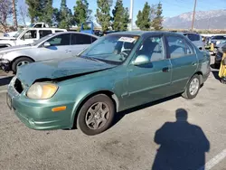 Salvage cars for sale at Rancho Cucamonga, CA auction: 2003 Hyundai Accent GL