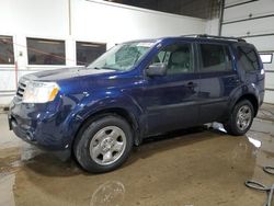 Salvage cars for sale from Copart Blaine, MN: 2013 Honda Pilot LX