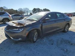 Salvage cars for sale at Loganville, GA auction: 2015 Chrysler 200 Limited