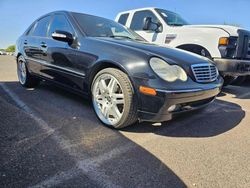 Mercedes-Benz salvage cars for sale: 2004 Mercedes-Benz C 240